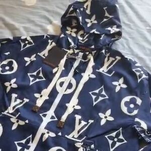 Louis Vuitton Blue Polyamide Windbreaker